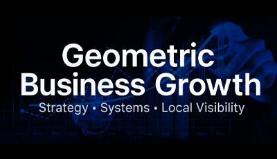 Geometric Business Growth Logo